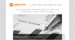 Desktop Screenshot of guerreroyprado.com